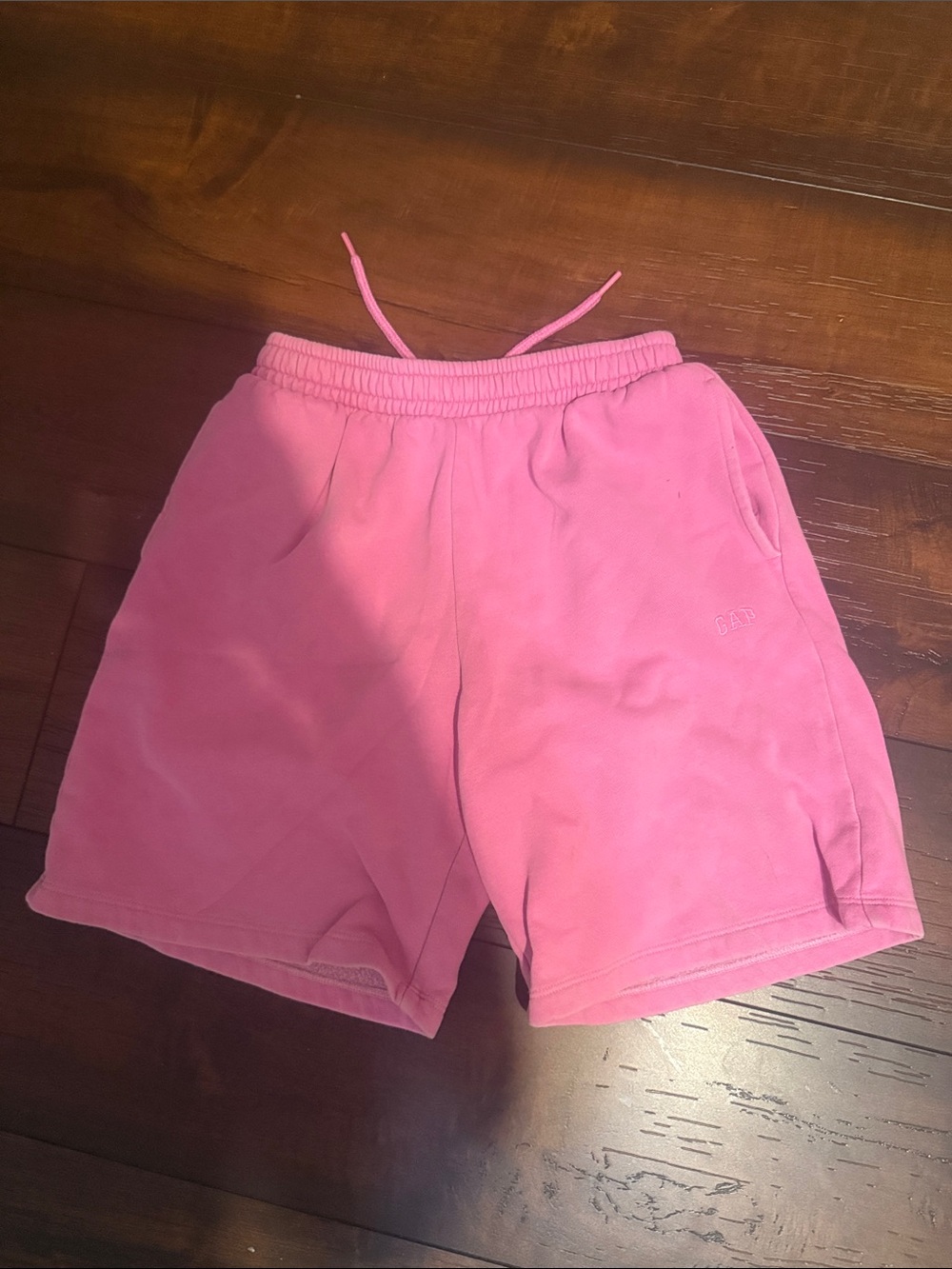 GAP Pink Fleece Drawstring Shorts